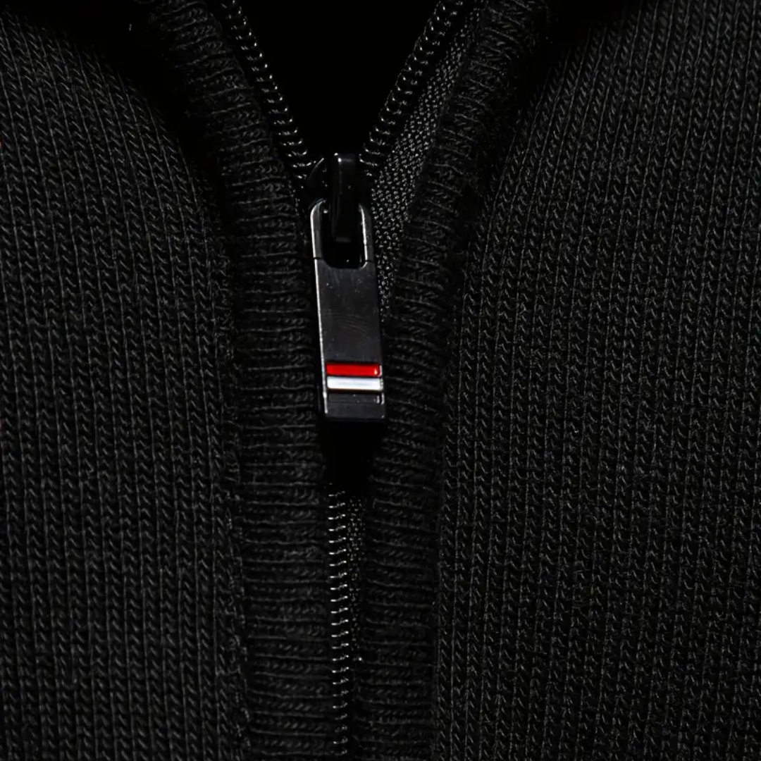 T&H Men's Zip-Up Sweater