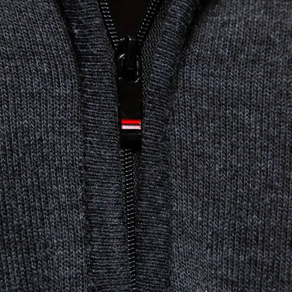 T&H Men's Zip-Up Sweater