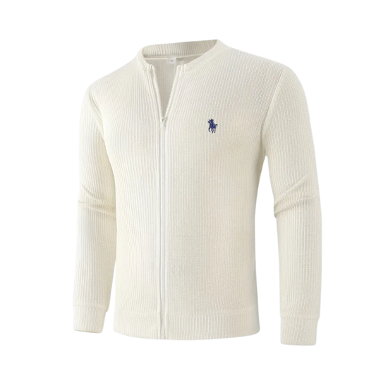R&L Men's Zip Cardigan