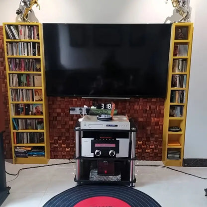 Solid Wood 3D Mosaic Panel Premium ✅(30 x 30 cm)