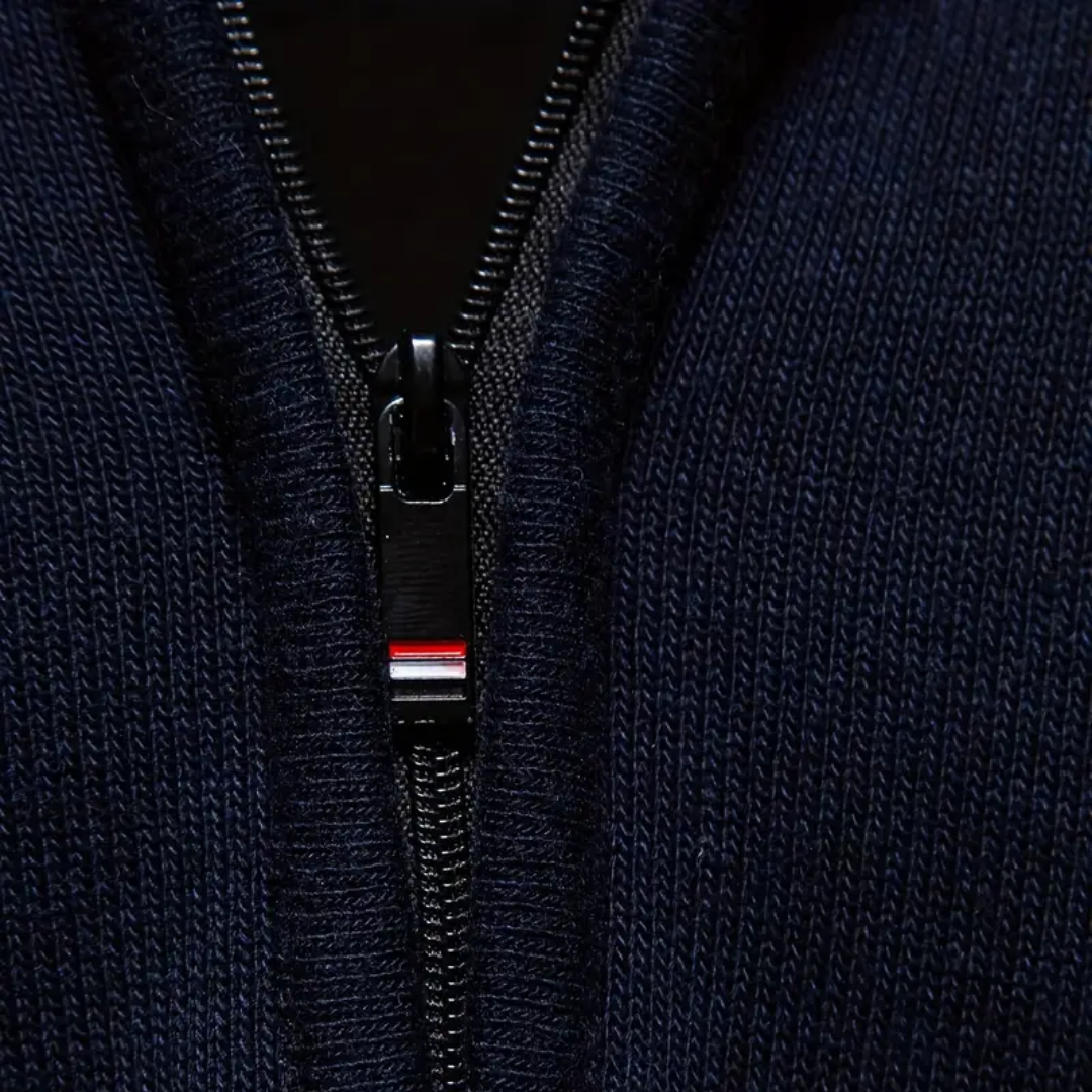 T&H Men's Zip-Up Sweater