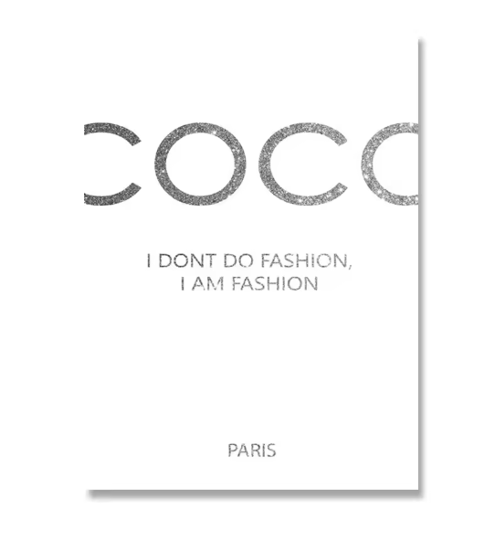 Premium Wall Art - Pink Coco Range (Multiple Sizes Available)