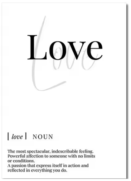 Premium Wall Art - One Word at a Time (Multiple Sizes Available)