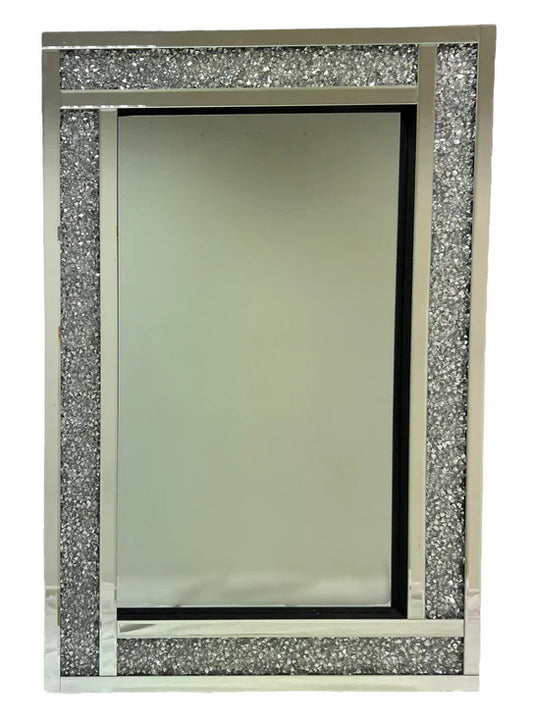 Glimmer Frame Luxe: Elegant Decorative Mirror
